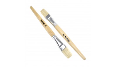 Short Handle Flat Brush