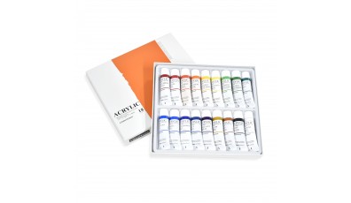 Artist Acrylic Paint 15ml x 18 colors