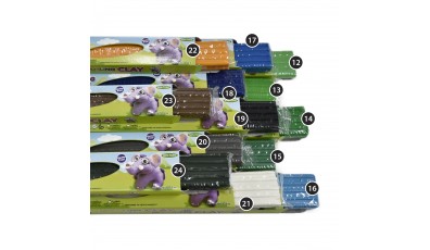 Modeling Clay - Bar (Col 12 - 24)