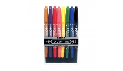 Permanent Marker 8 colors Ex-mckie