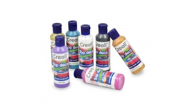 Top Deco Acrylic Paint - Metallic (80ml)
