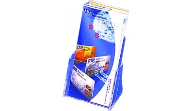 Acrylic Leaflet Holder 4" (W)