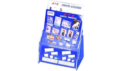 2 Tier A4 Acrylic Leaflet Holder