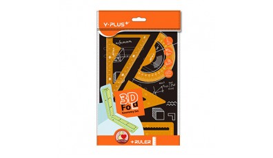 Rulers - 3D Fold Ruler Set